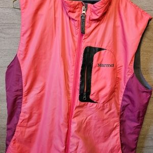 Marmot Two-Tone Pink and Purple Vest